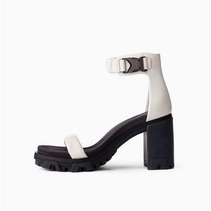 NWT Rag & Bone Shane Leather Heeled Sandal